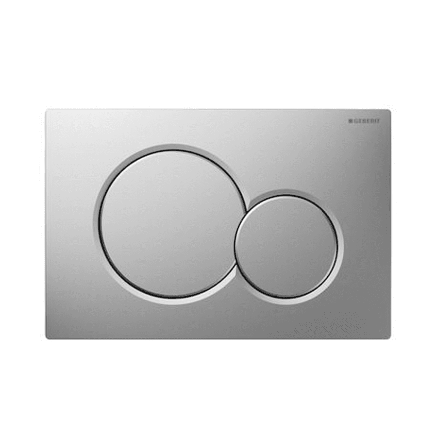 Nút xả thải bồn cầu màu chrome mờ Sigma01 588.53.503